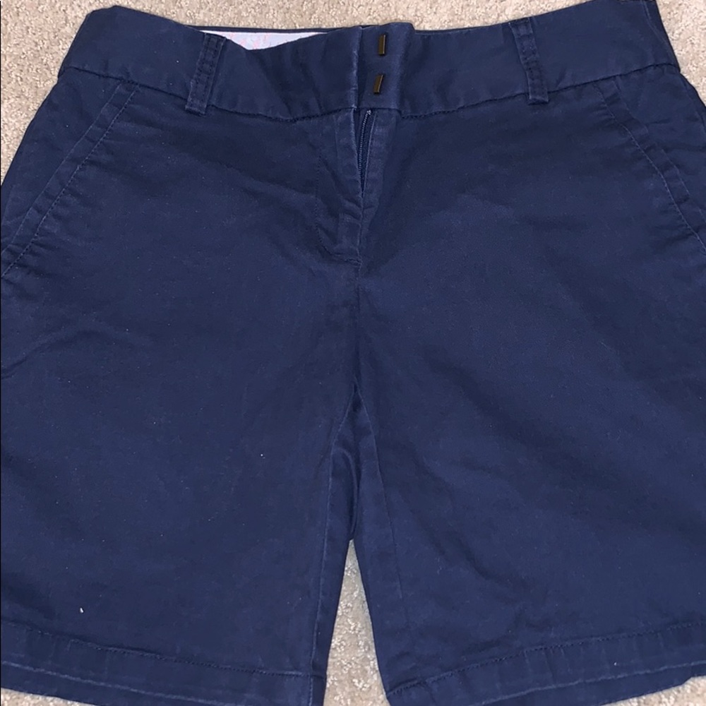 ann taylor loft dark blue women’s shorts